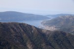 Bay of Tivat as seen from the Bay of Kotor