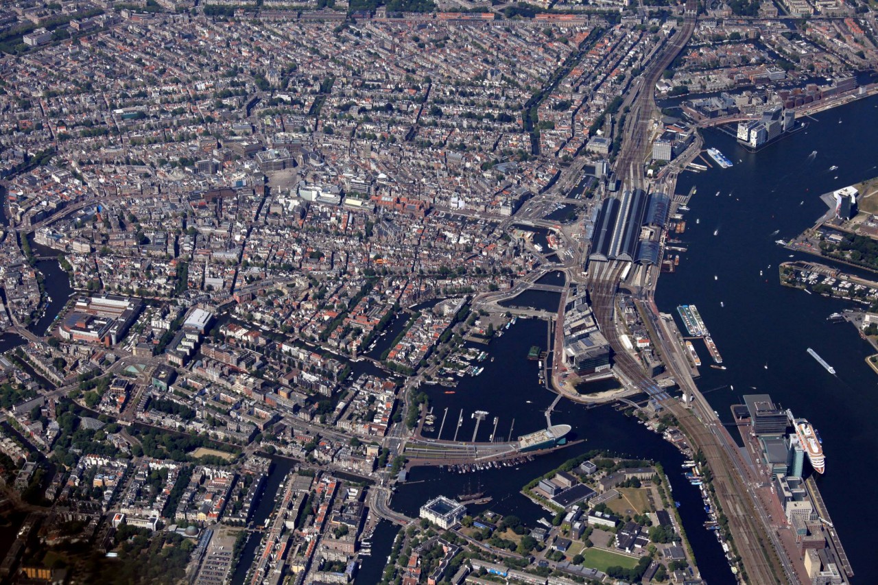 Amsterdam from above