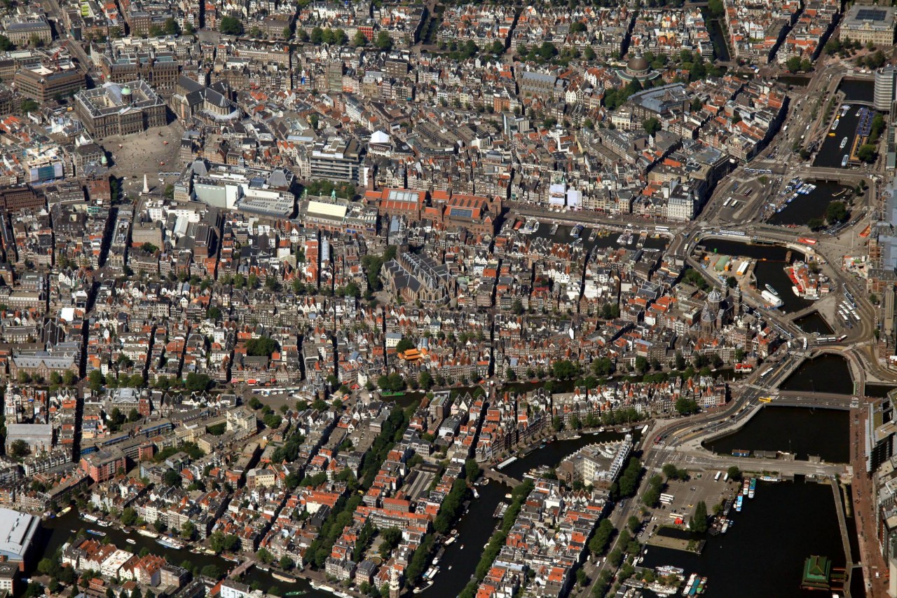 Amsterdam from above