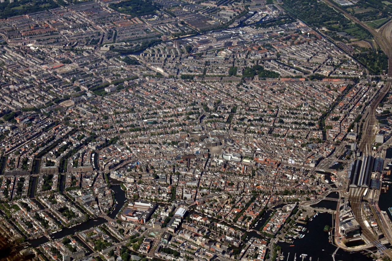 Amsterdam from above